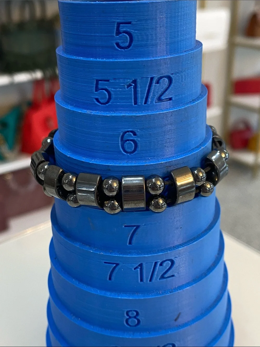 Hematite bracelet